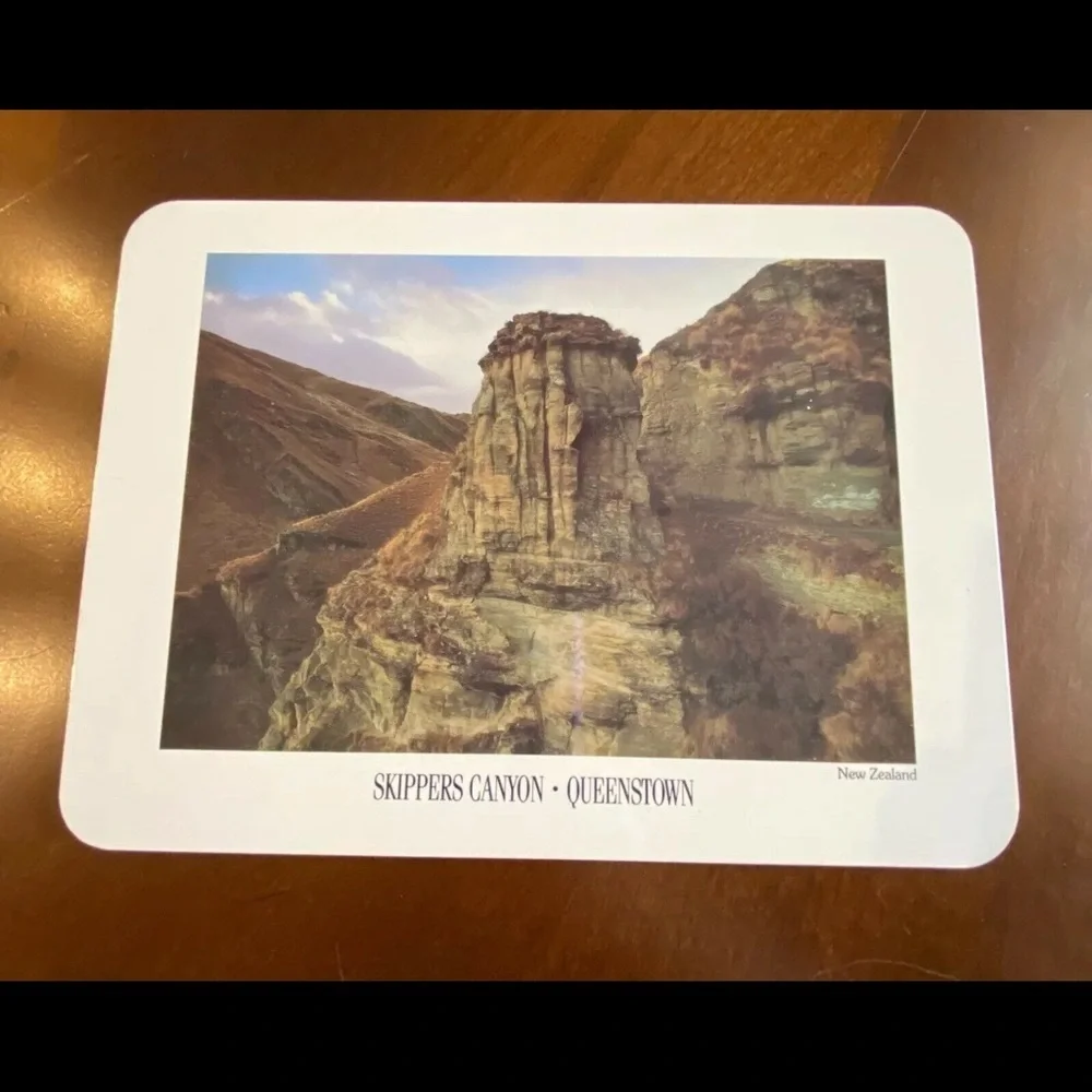 Jason Designer Collection New Zealand Landscape Placemats Cork Backing S…